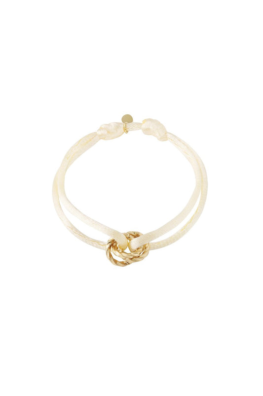 Narukvica Luxe Sunny Day - white