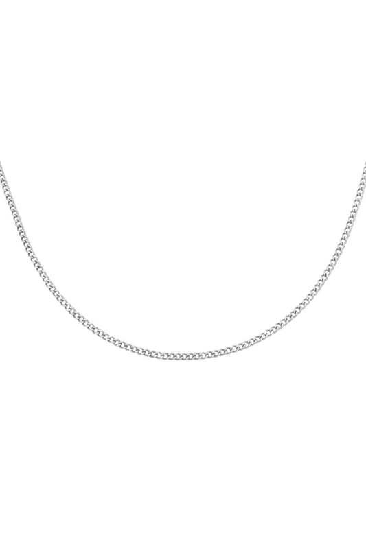 Lančić Luxe Tiny Plain Chains - silver