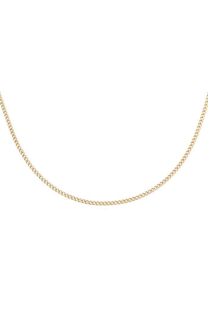 Lančić Luxe Tiny Plain Chains - gold