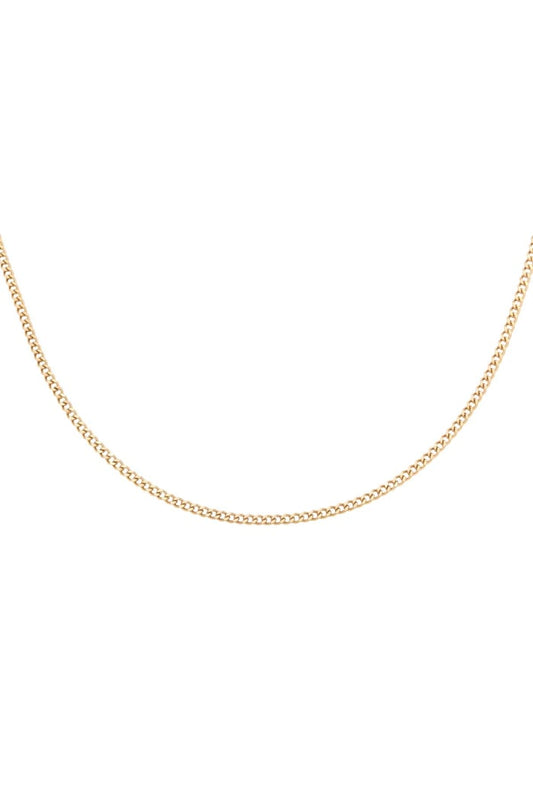 Lančić Luxe Tiny Plain Chains - gold