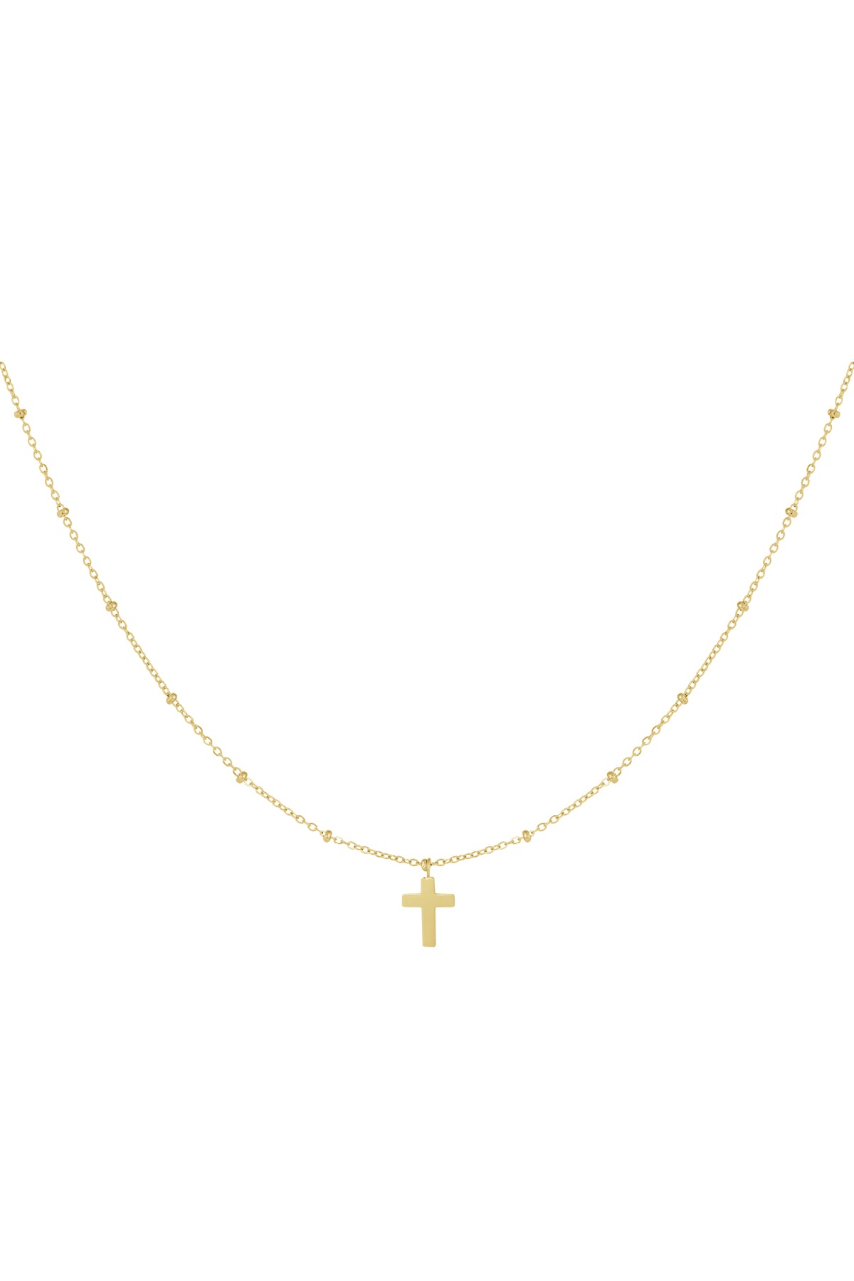 Lančić Luxe Cross - gold