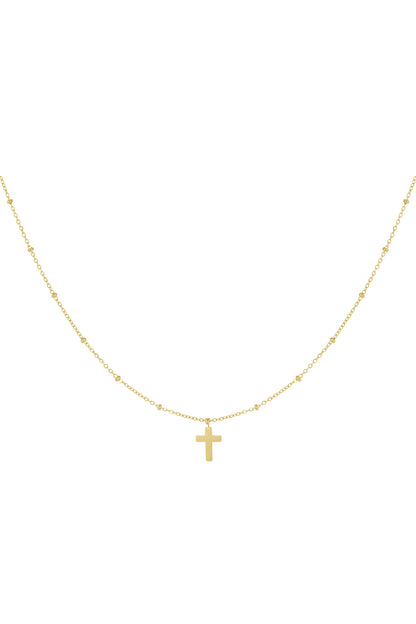 Lančić Luxe Cross - gold