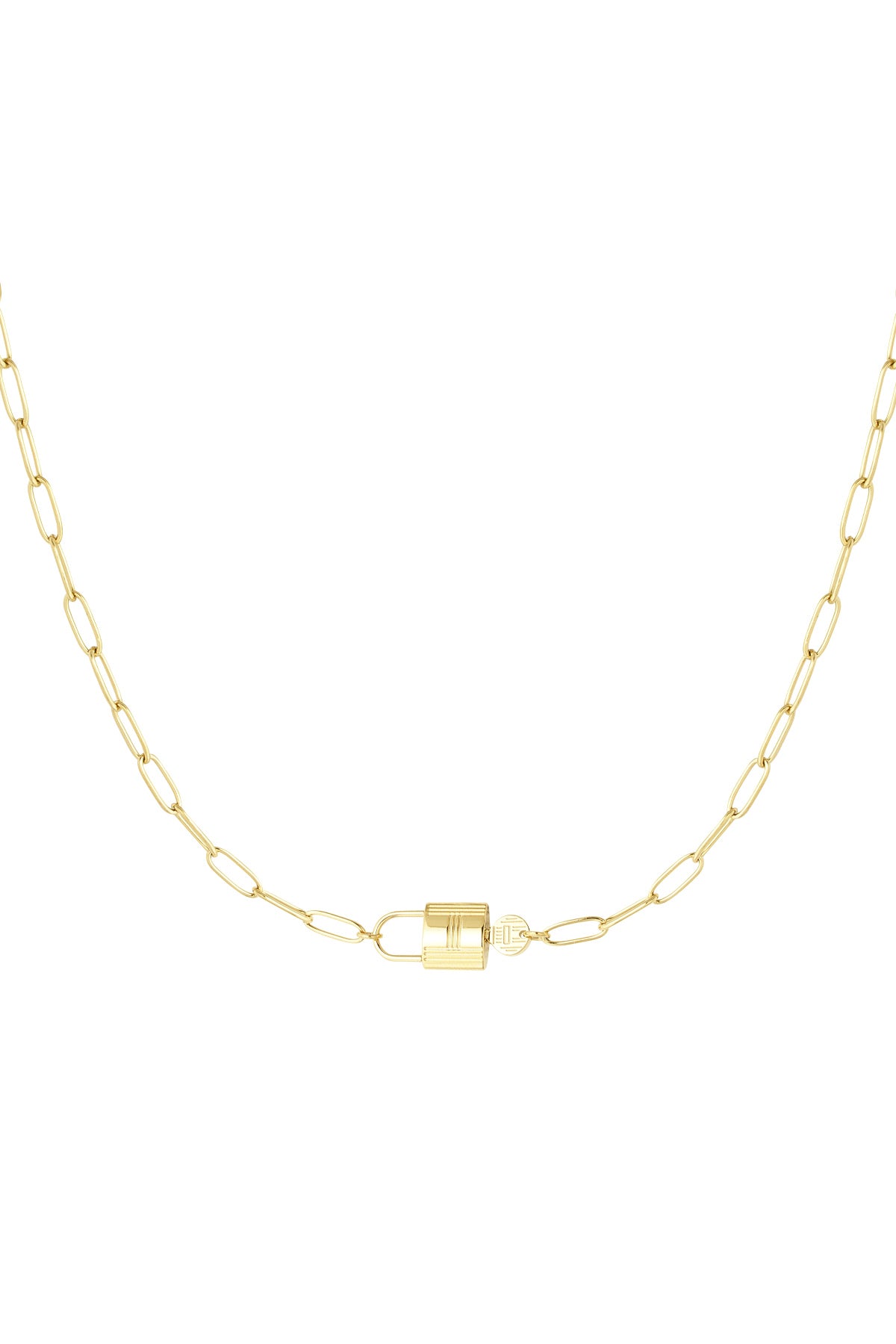 Lančić Luxe Chain Lock - gold