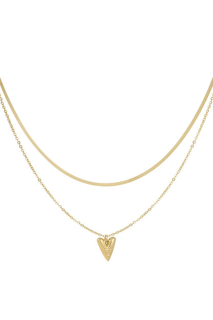 Lančić Luxe Heartfelt Layers