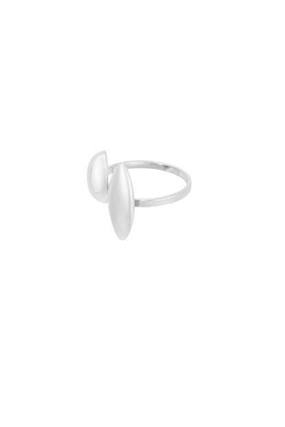 Anello Luxe Diverse Duo - argento