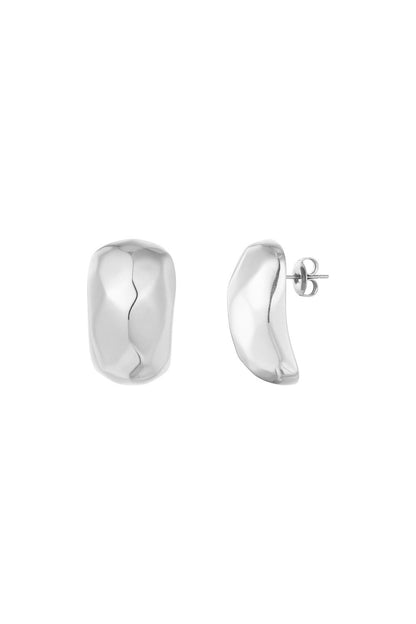 Orecchini a cerchio Luxe Circle