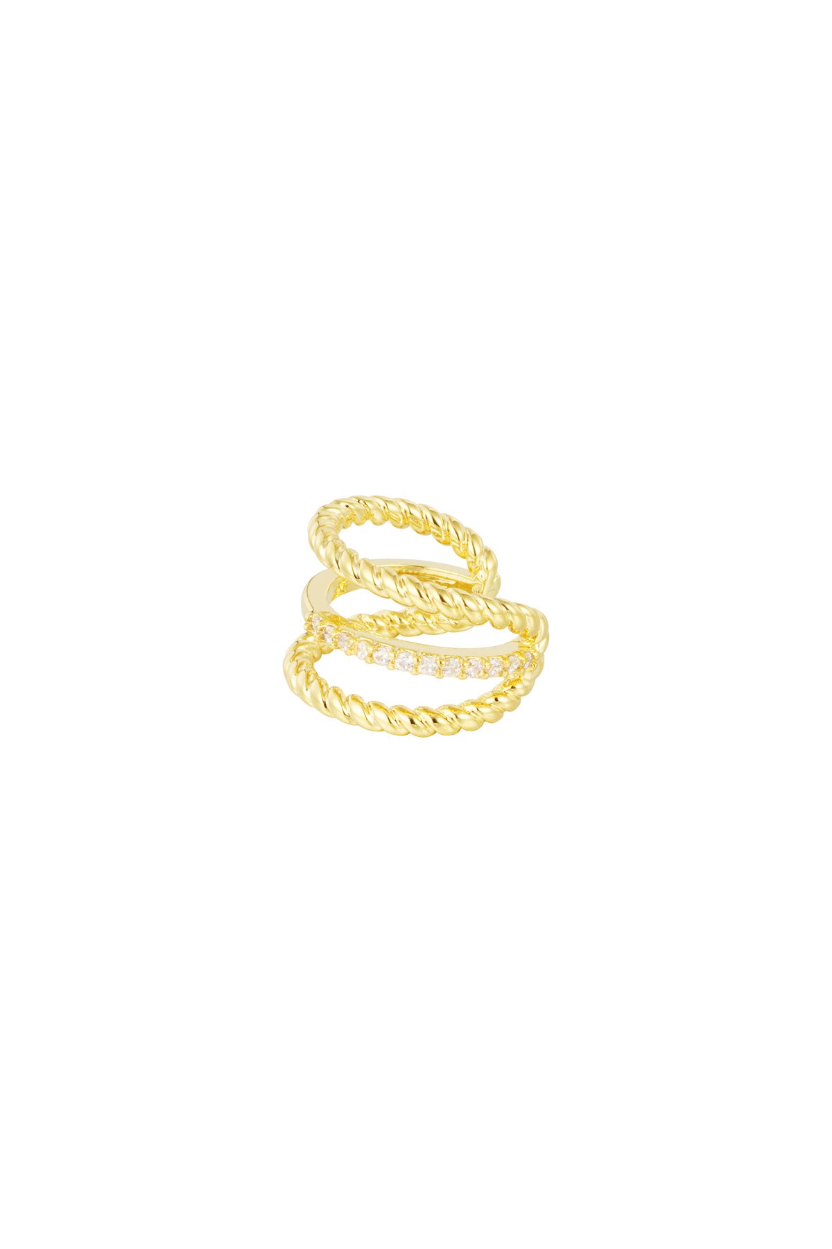 Earcuff a tre strati