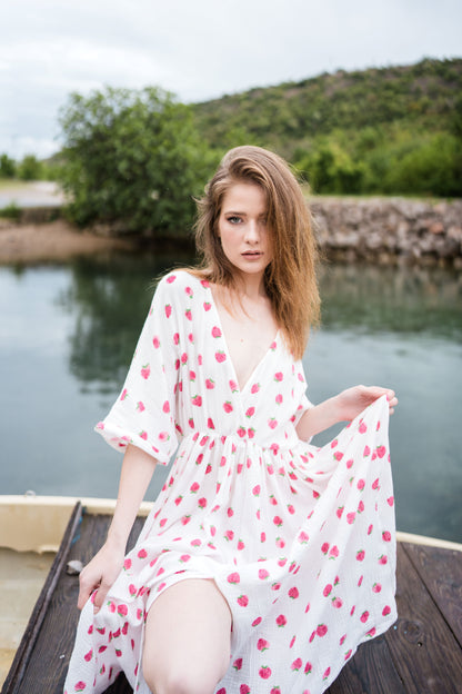 Estate rilassata - Cuori rosa/oro