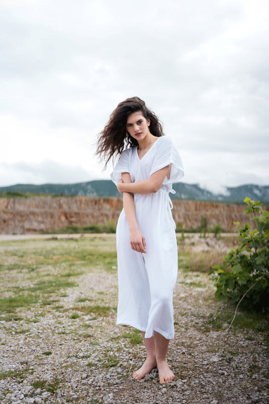 Ease In Jumpsuit - white