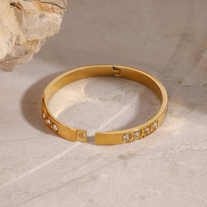 Luxe Bangle Circles Bracelet