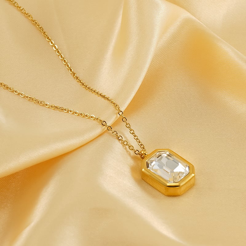 Lančić Luxe Octagon - gold