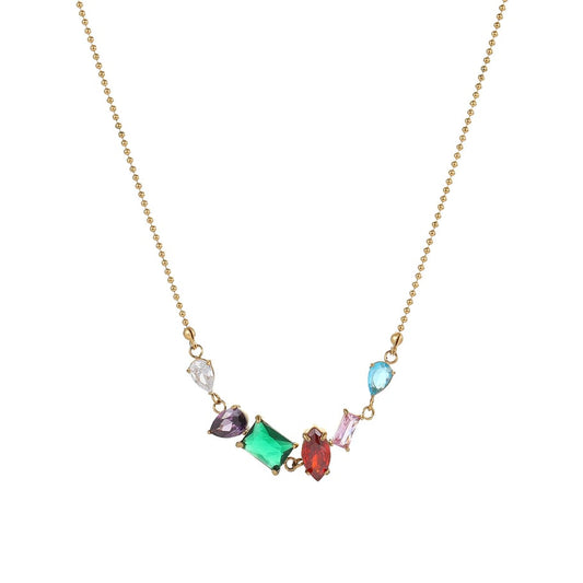 Lančić Luxe Colorful Geometric