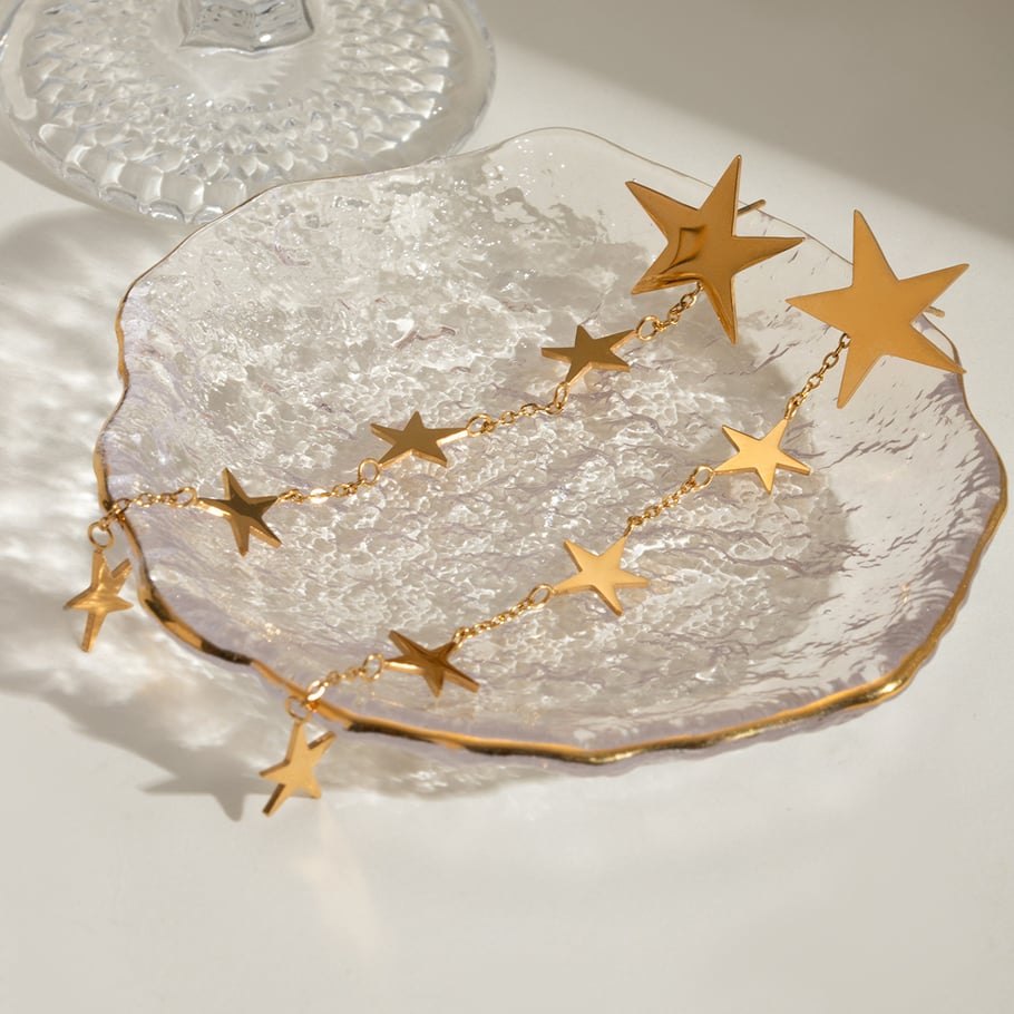 Naušnice Luxe Little Stars