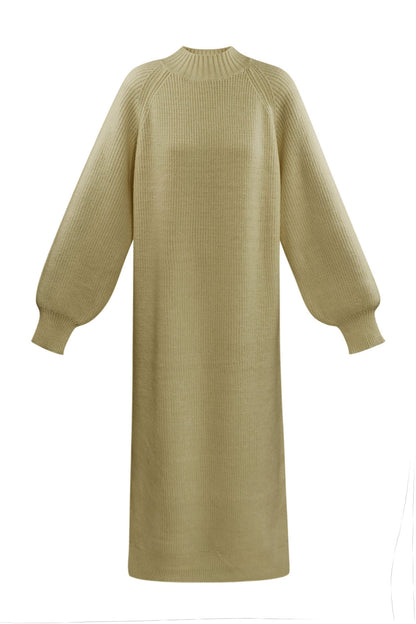 Saturday Snuggle long dress - brown