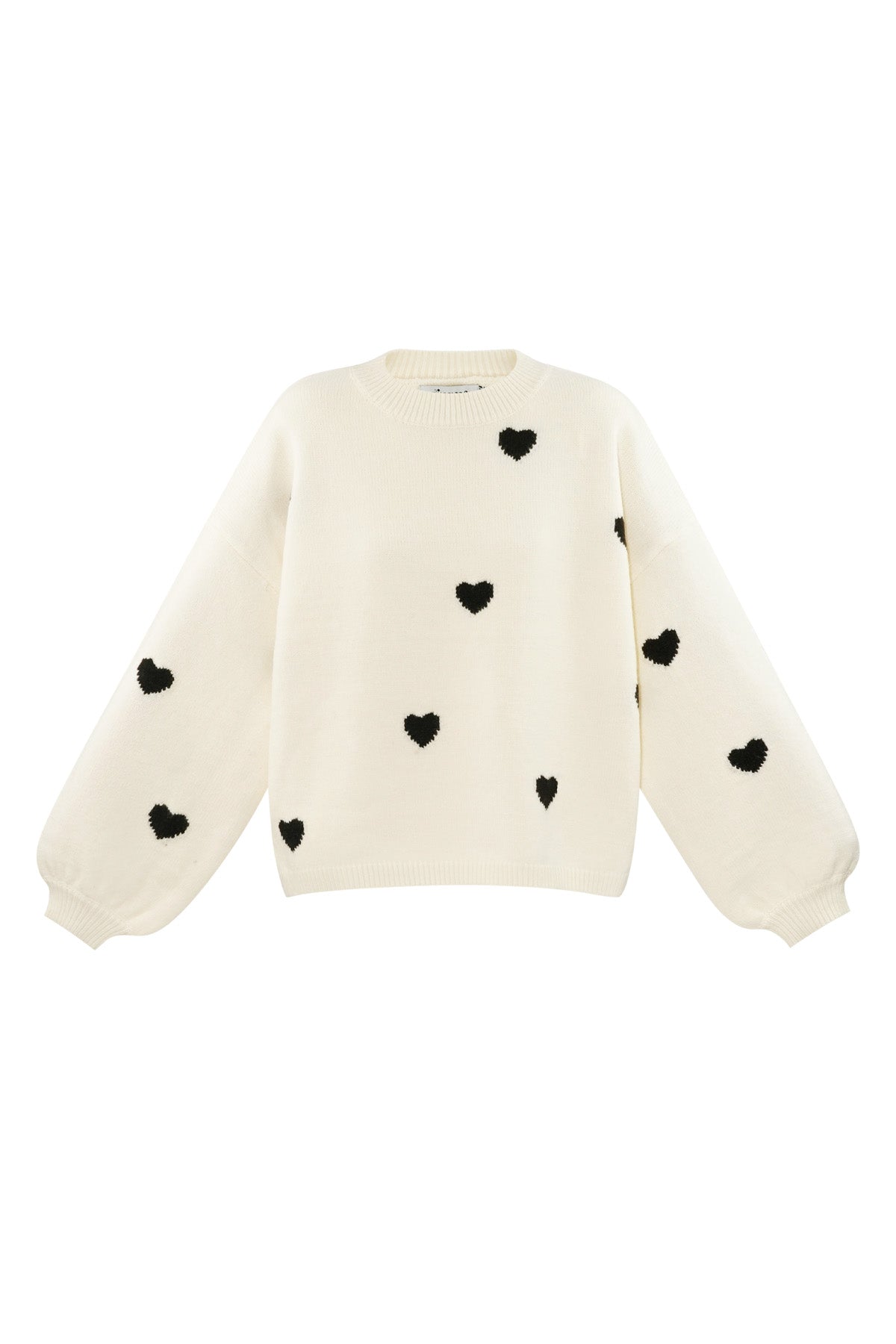 Heartfelt Hugs sweater - white