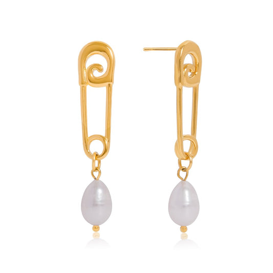 Luxe Paper Clip Earrings