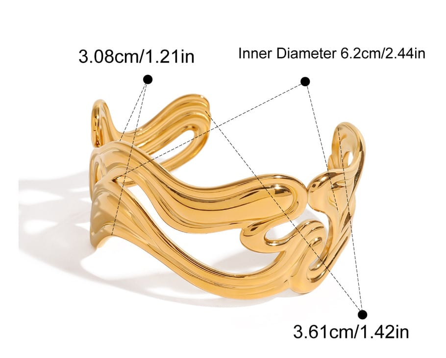Luxe Cuff Two Bracelet
