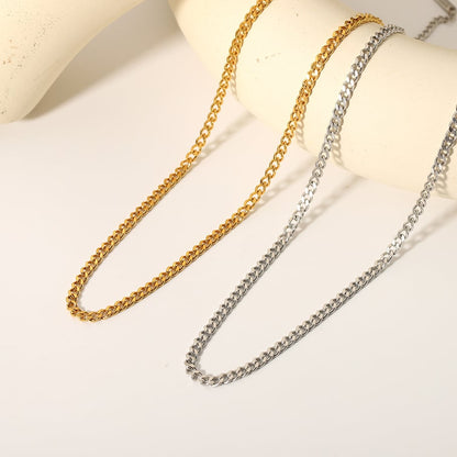 Lančić Luxe Simple Chain - silver