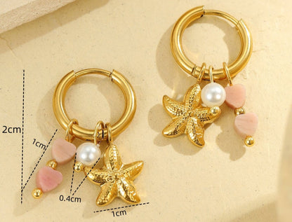 Luxe Romantic Series Six earrings