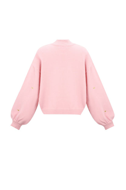 Pulover Sweetheart Charm - pink
