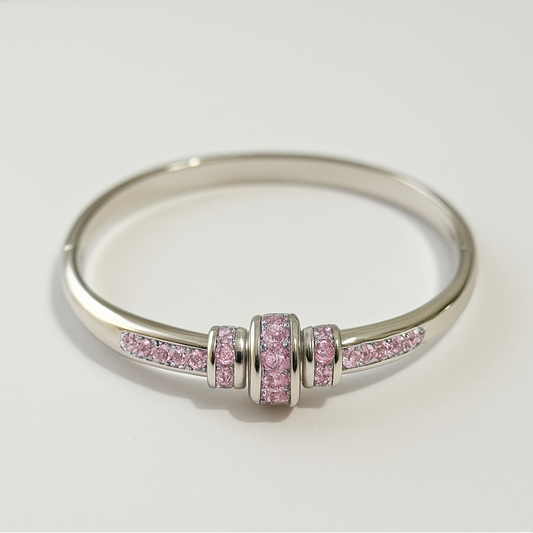 Narukvica Luxe Designable Six - silver/pink