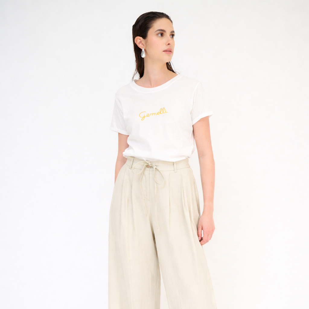 Abito tre pezzi in tessuto tweed - Rosa antico