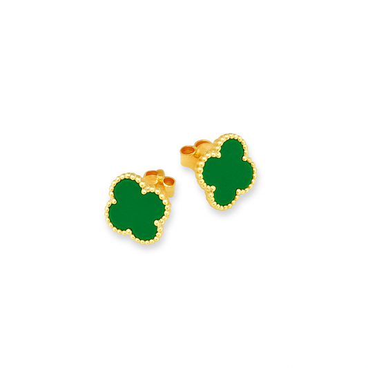 Trifoglio Stud - oro/verde