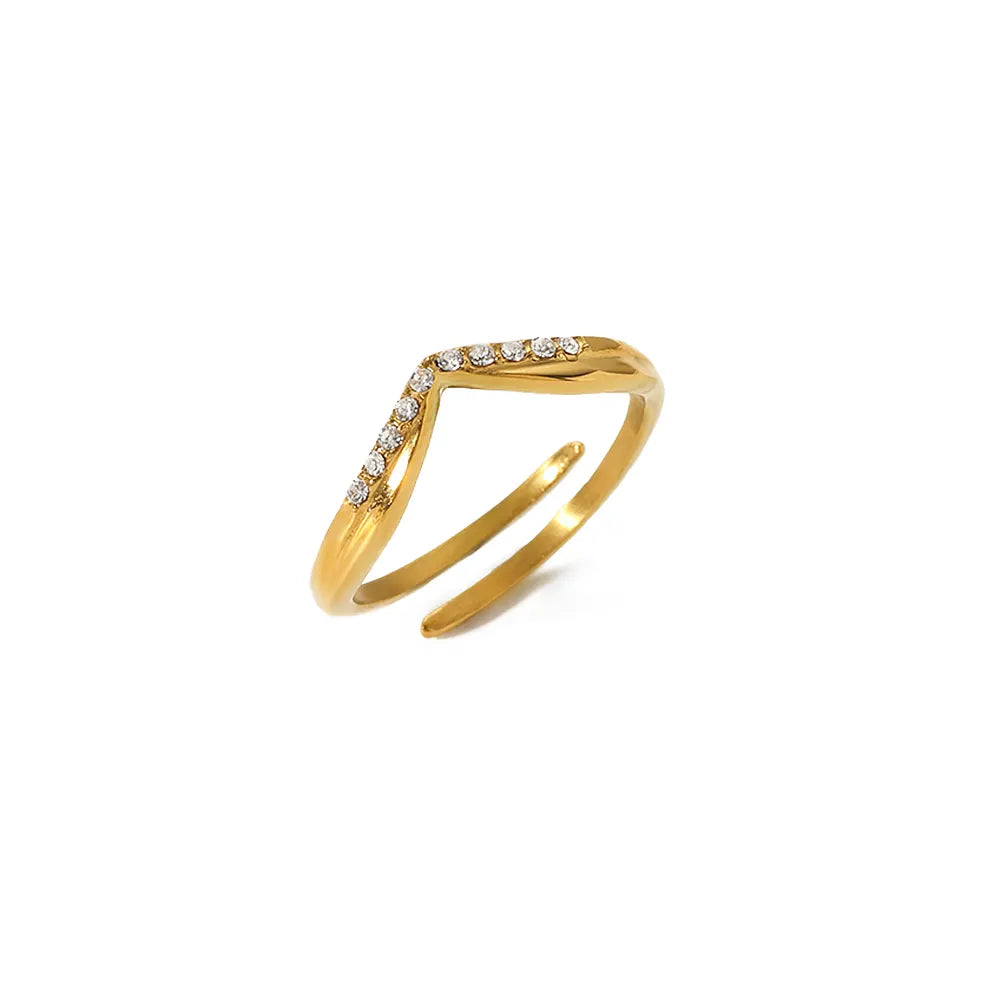 Prsten Luxe Irregular Geometric Shape