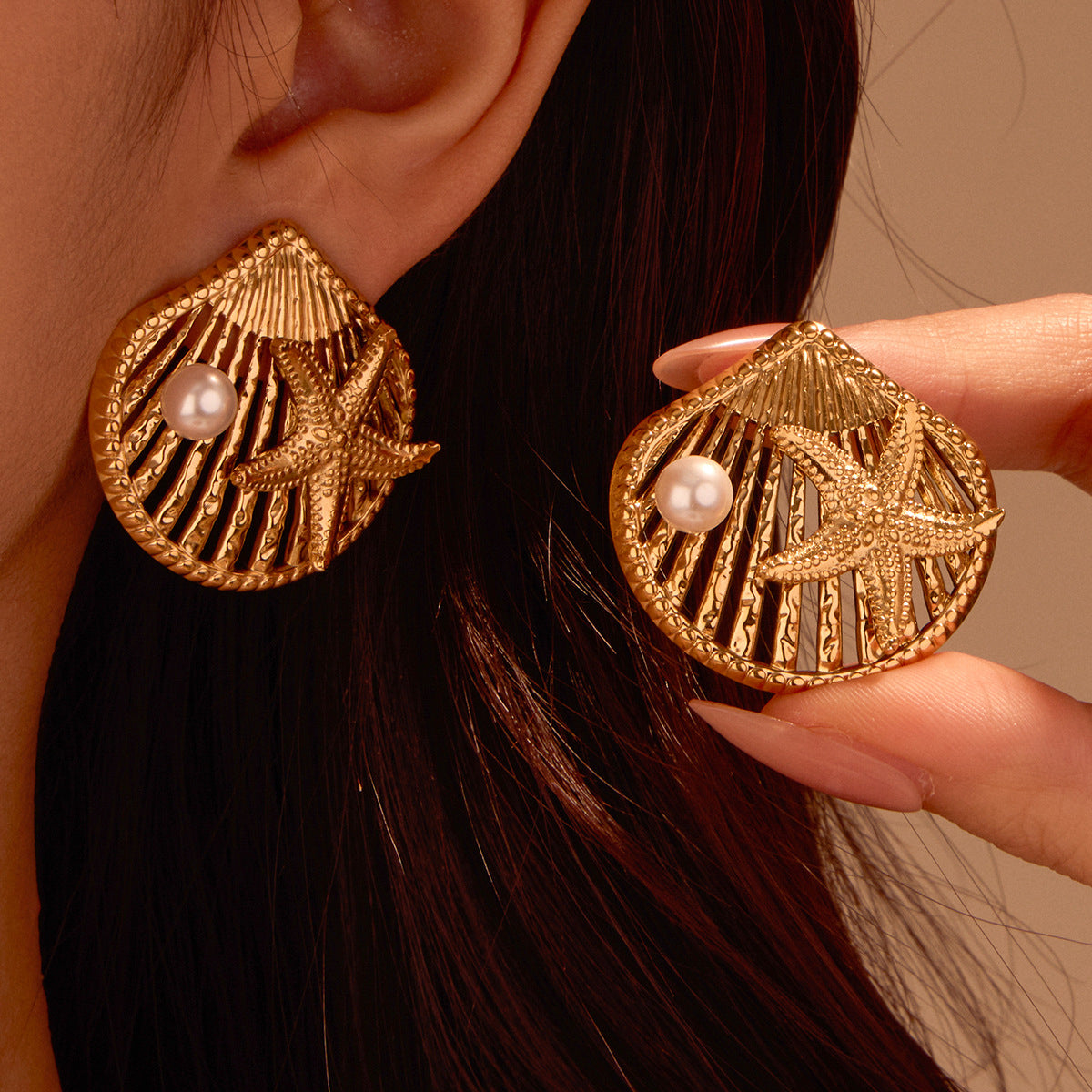 Luxe Romantic Series Three earrings