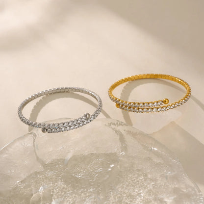 Narukvica Luxe Iced - silver