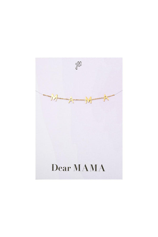 Narukvica Luxe Dear Mama - gold