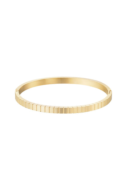 Bracciale Luxe Slave Stripes - oro