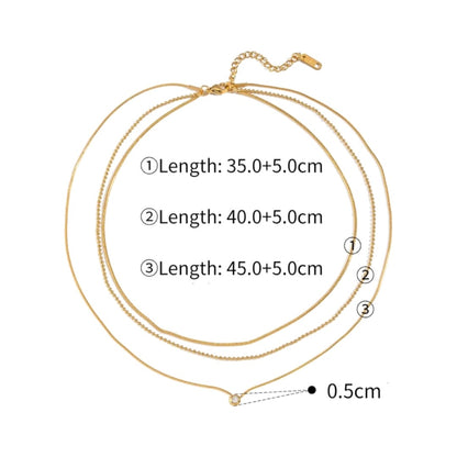Luxe Luxurious Three Necklace