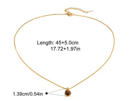 Lančić Luxe Natural Stone - brown