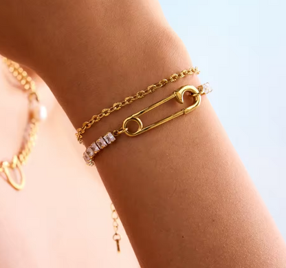 Luxe Pin Bracelet