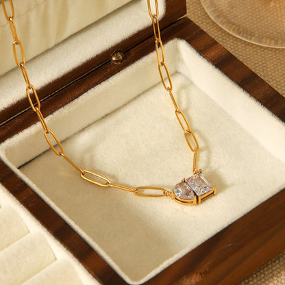 Lančić Luxe Luxurious Drop Square