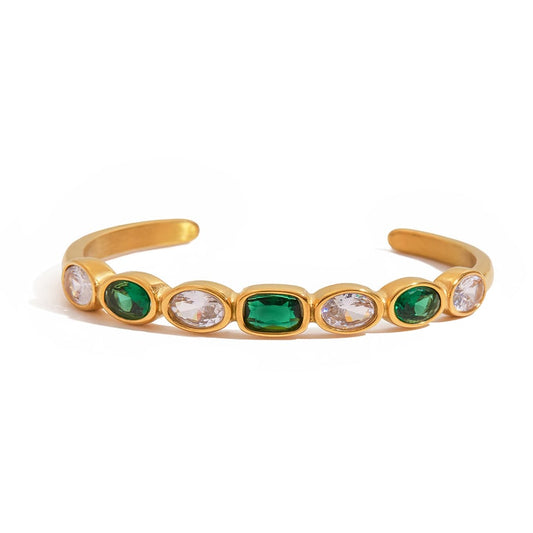 Luxe Elegant Oval Seven Bracelet 