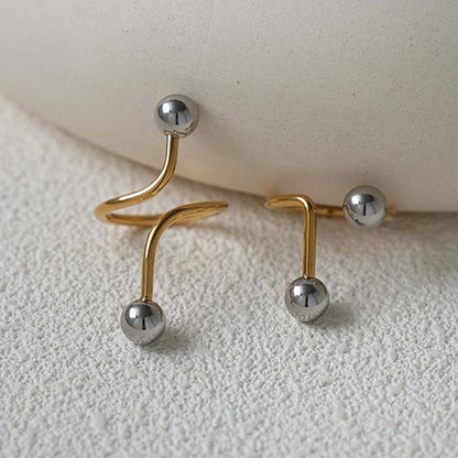 Prsten Luxe Line Balls Two
