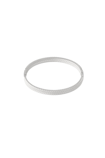 Narukvica Luxe Braided - silver