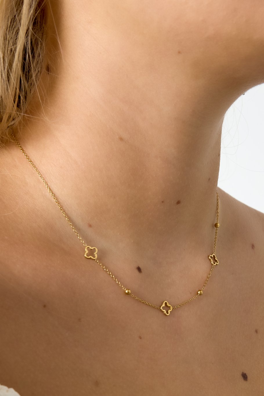 Lančić Luxe Open Clovers