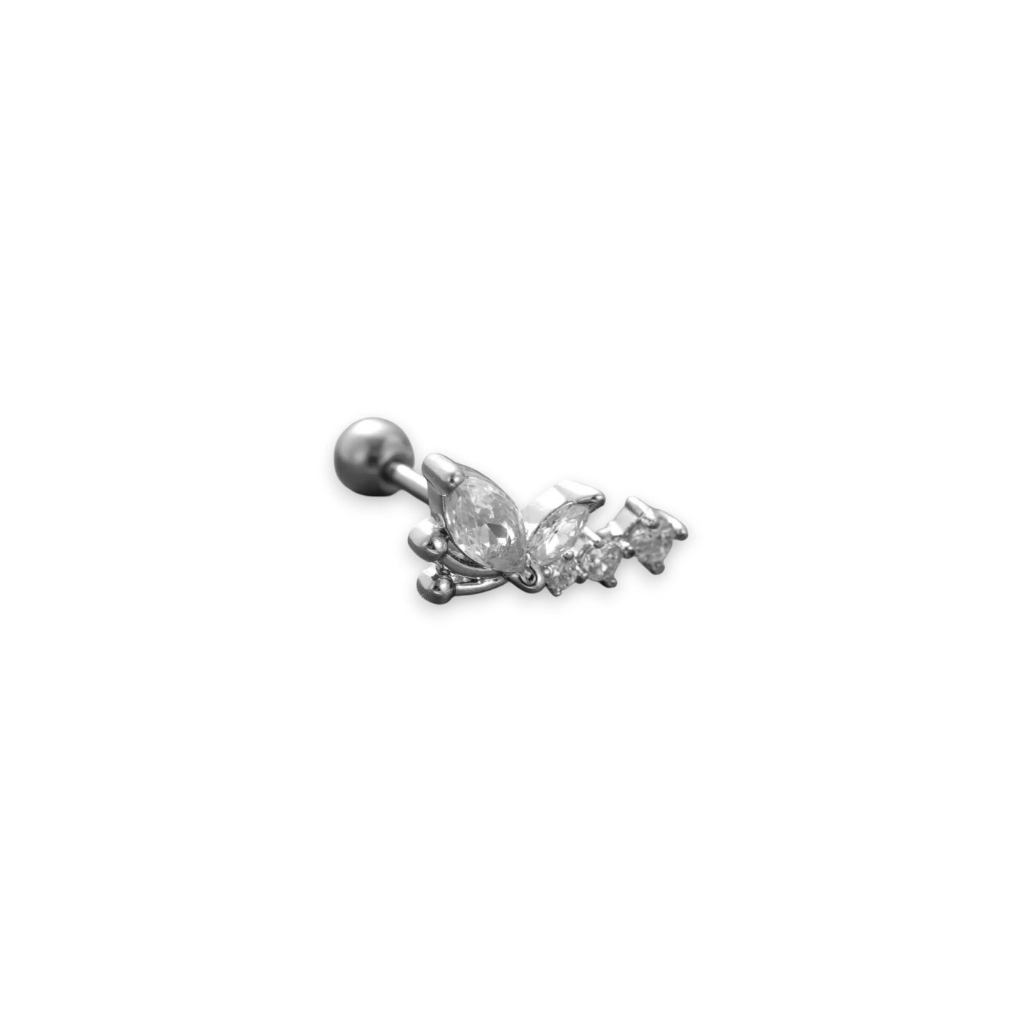 Piercing Fish - silver