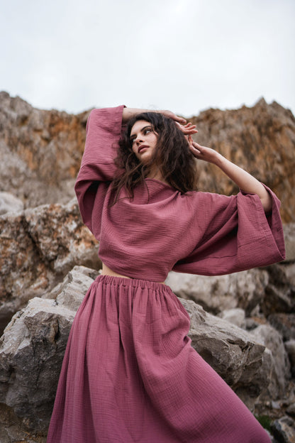 Estate rilassata - Cuori rosa/oro
