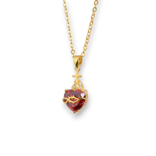 Lančić Luxe Heart of Jesus