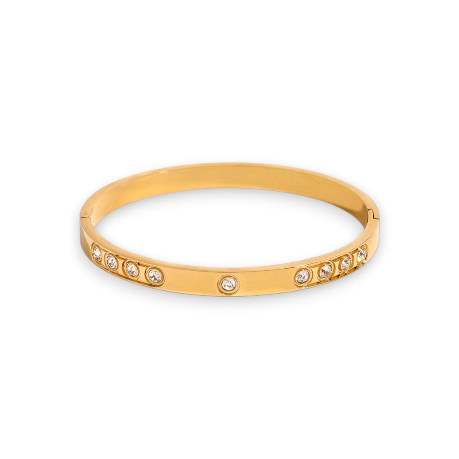 Luxe Bangle Circles Bracelet