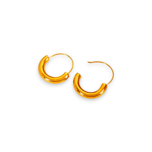 Earrings Luxe Simple Series Thin - gold