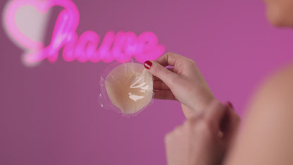 Protezione per capezzoli in silicone 8 cm