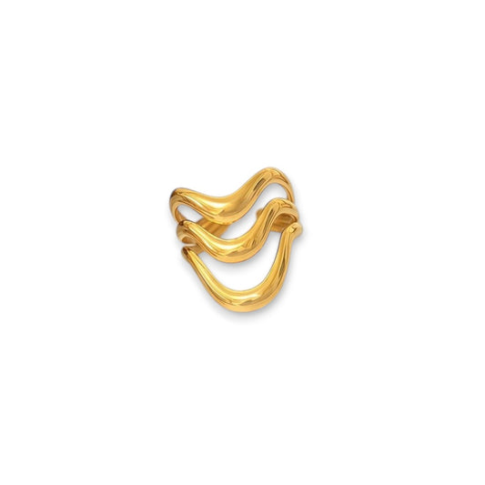 Prsten Luxe Irregular Three