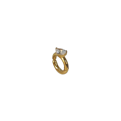 Eleganti orecchini pendenti - bianchi
