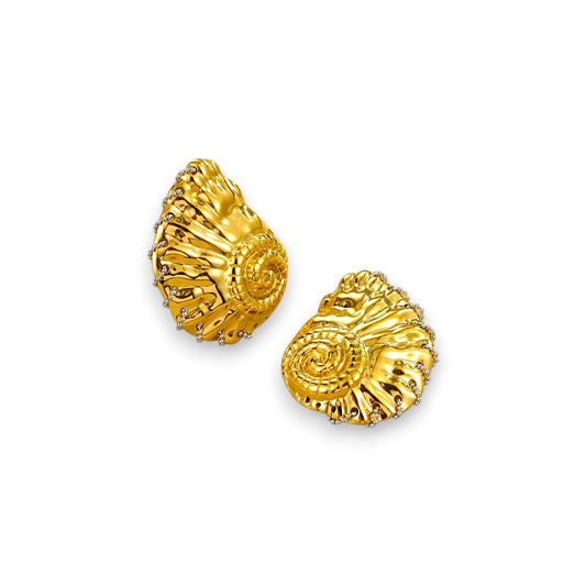 Luxe Sea Shell Earrings