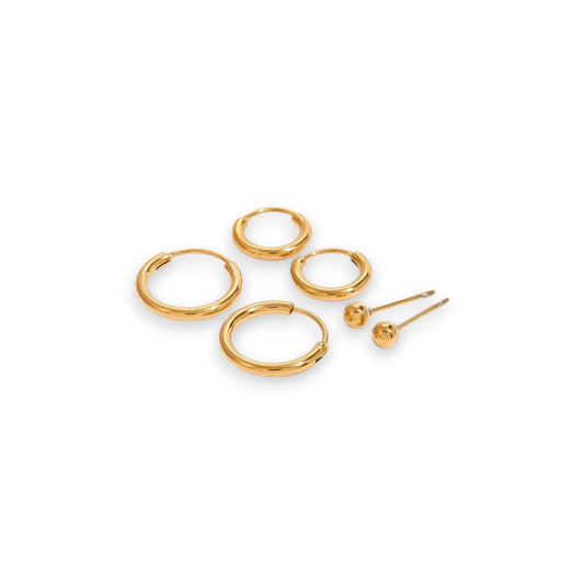 Luxe Annular Earring Set